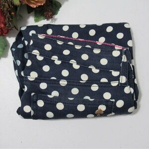 Kate Spade Broome Street Polka Dot Denim Jeans Size 25